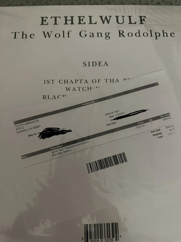 Ethelwulf - Wolf Gang's Rodolphe (LP, Ltd, Cle)