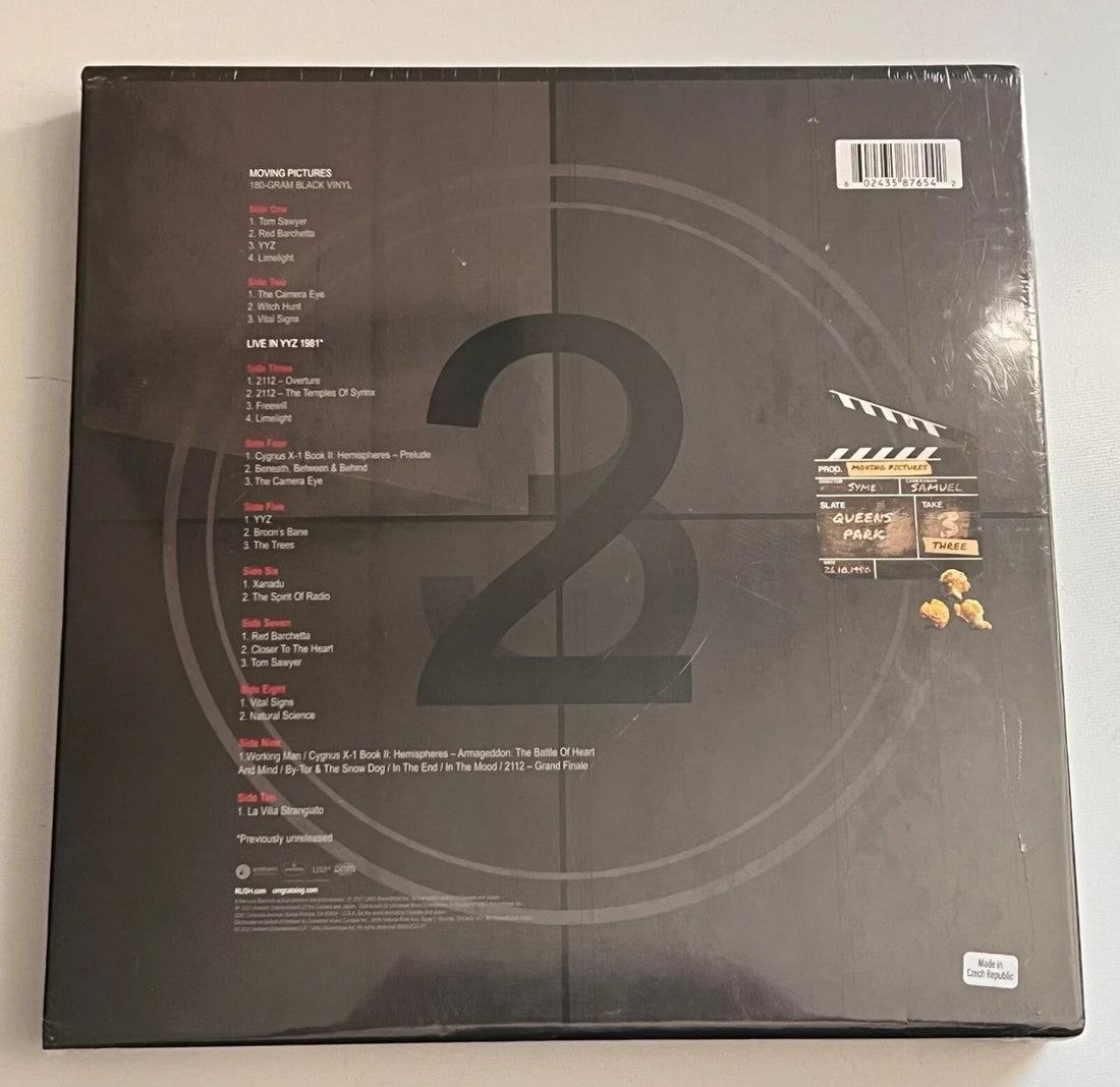 Rush - Moving Pictures (LP, Album, RE, RM + 4xLP + Dlx, 40t + Box)