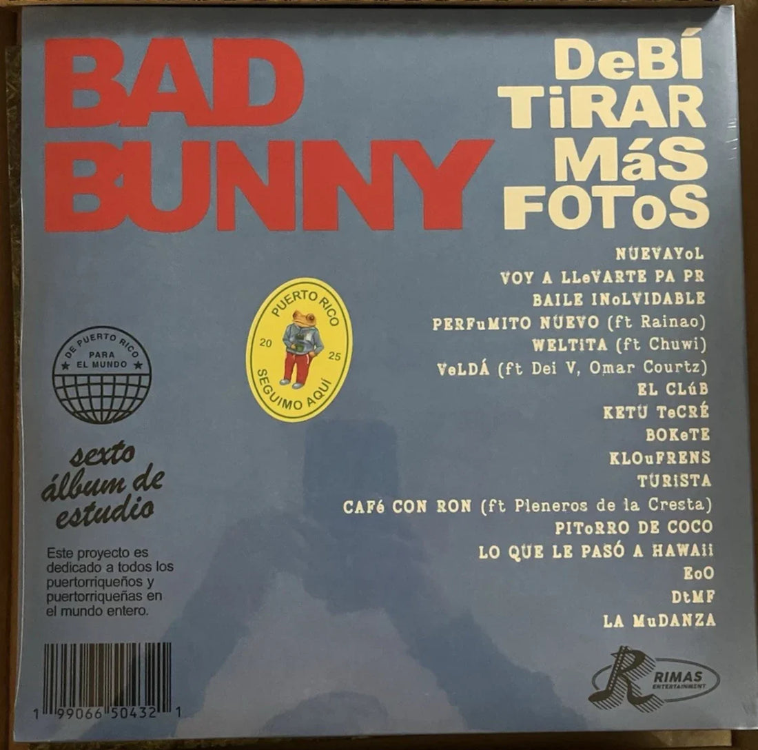 Bad Bunny - Debí Tirar Más Fotos (2xLP, Album, Blu)