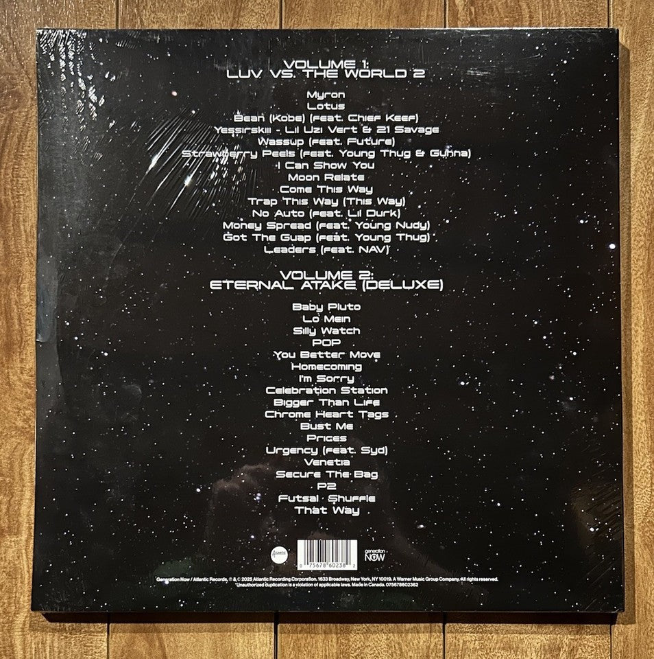 Lil Uzi Vert - Eternal Atake (Deluxe)  LUV vs. The World 2 (3xLP, Album, RSD, Dlx, Blu)