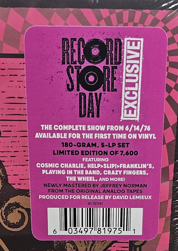 The Grateful Dead - Beacon Theatre - New York, NY - June 14, 1976 (5xLP, 180 + Box, Album, RSD, Ltd)